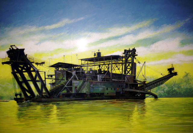 Another dredge in Columbia